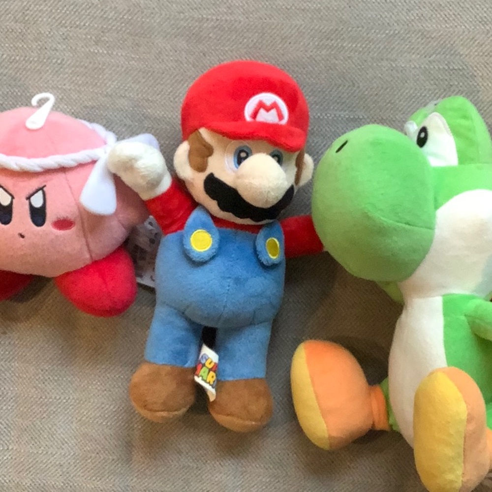 Super Mario Plush Toy Set